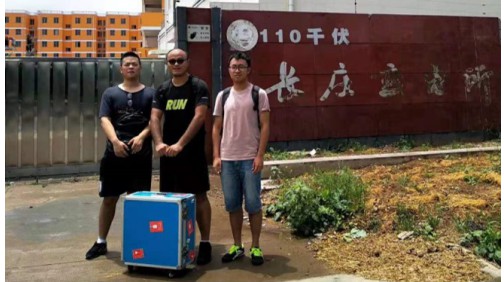 沭陽(yáng)110kV變電站地埋電纜外破監(jiān)測(cè)